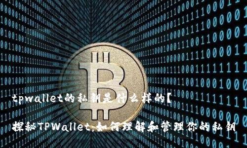 tpwallet的私钥是什么样的？

探秘TPWallet：如何理解和管理你的私钥